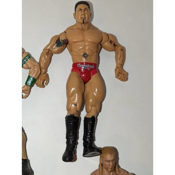 Lot of 6 2003 - 2012 WWE Wrestling Figures Mattel Jakks - Picture 5 of 13